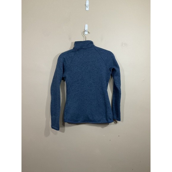 Dover Saddlery Womens Quilted Fleece Full ZIp Jacket XS Blue Equestrian Horse - Picture 3 of 6